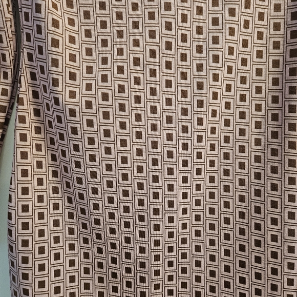 Zara Pink Geometric Long Sleeve Dress - Picture 2 of 4